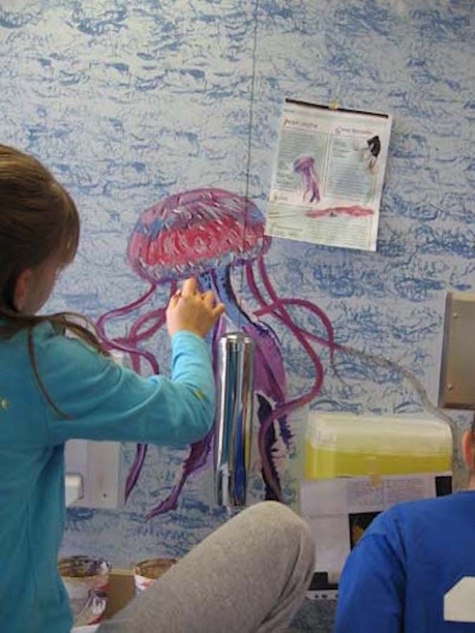 Ocean Mural Finished